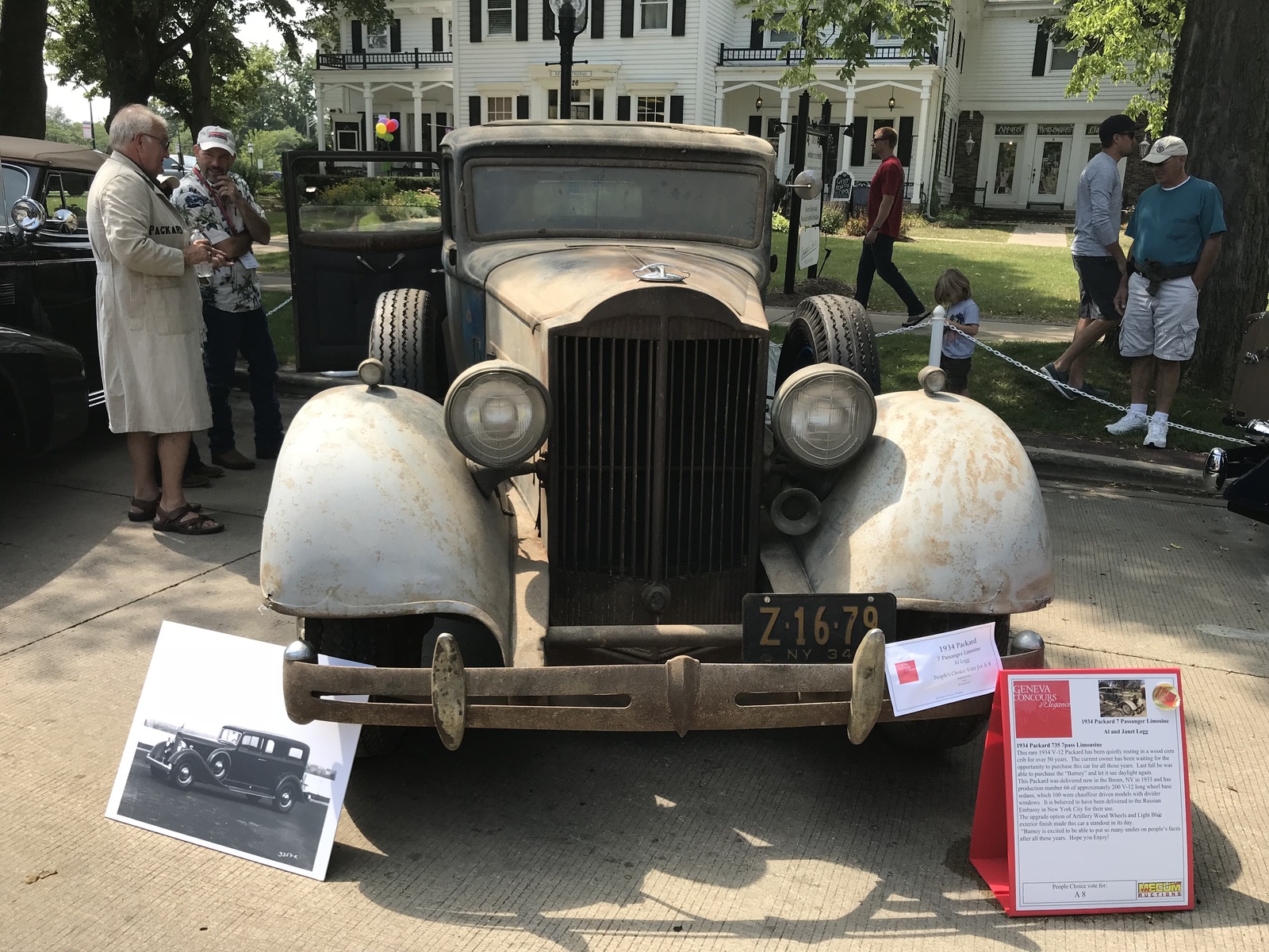 The limousine intended for the USSR embassy stood for 50 years in a barn in a cornfield. - My, Retro car, Classic, the USSR, Embassy, USA, Packard, Limousine, Friday tag is mine, Longpost