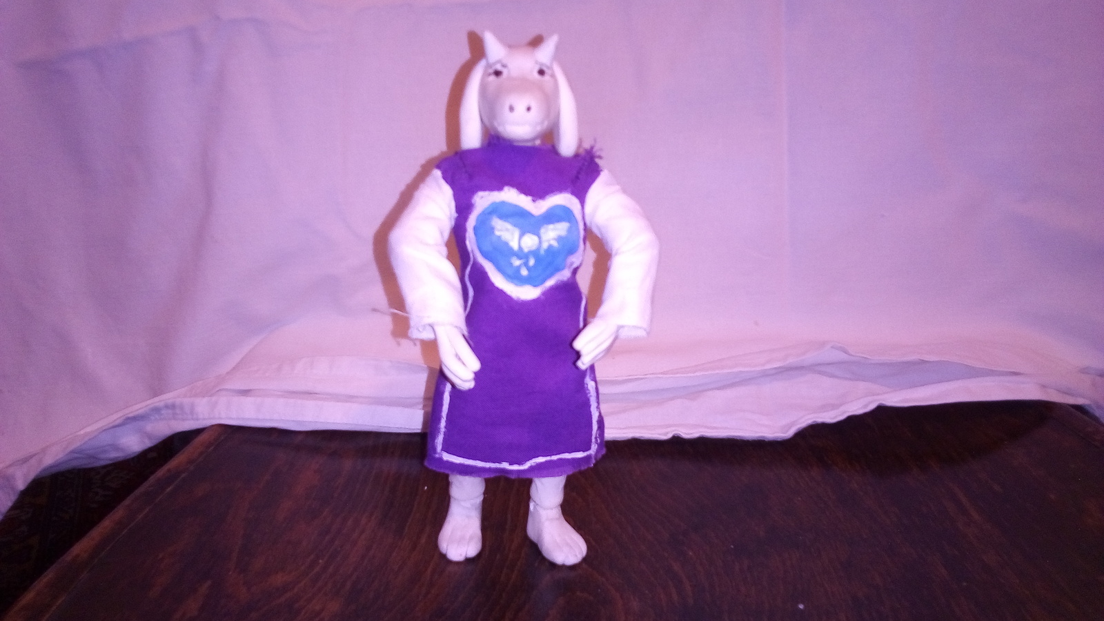 Toriel from polymer clay - My, Undertale, Polymer clay, Figurines, Needlework without process