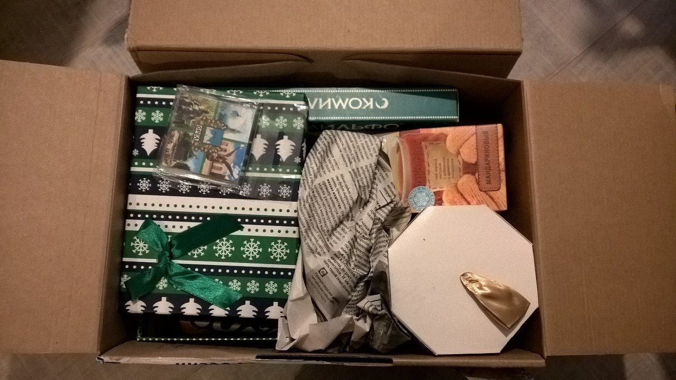 Thank you, my Anonymous Snow Maiden! - My, , Fulfillment of desires, Present, Gift exchange, Presents, Secret Santa