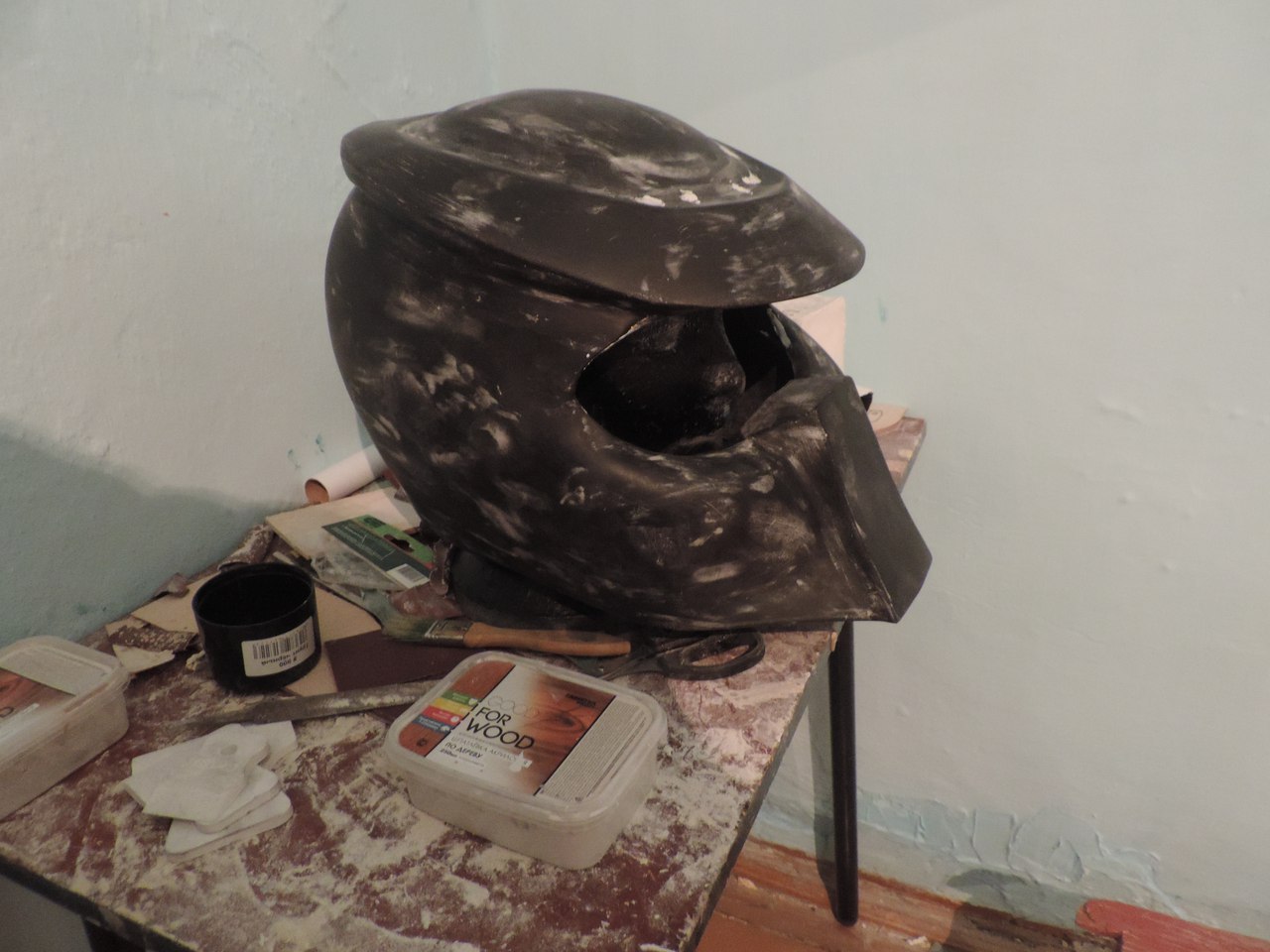 Part 2 #helmet #predator #model4002 #papercraft #pepakura - My, , , Longpost, Tag, Predator (film)