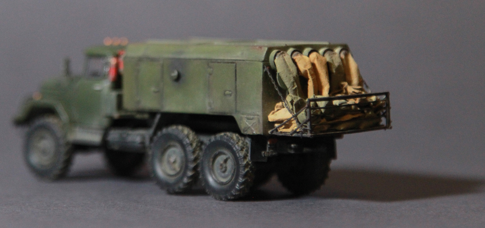 УМП-350 (131) от AVD. 1/72 - Моё, Умп-350, Зил 131, Стендовый моделизм, Длиннопост