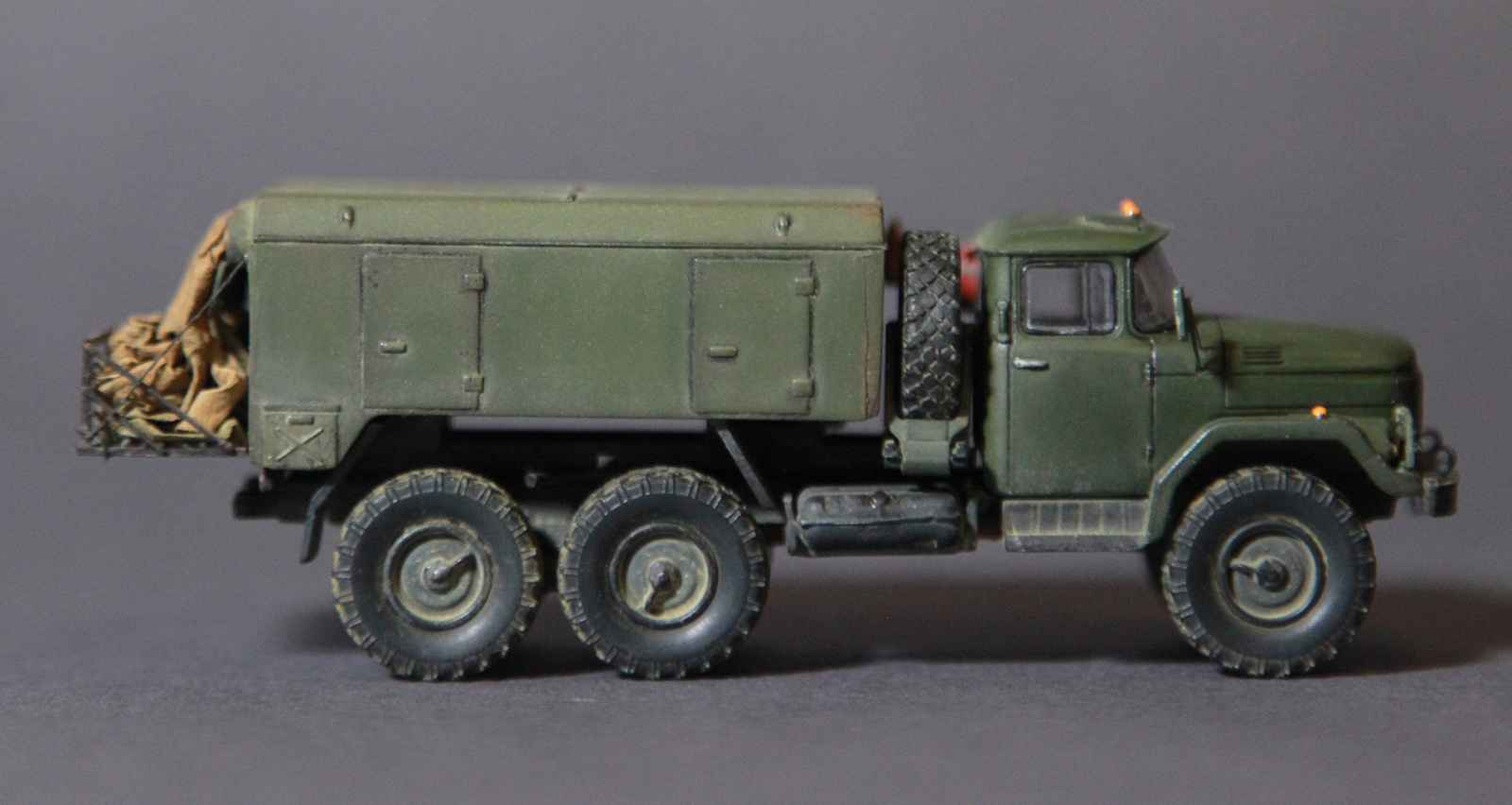 УМП-350 (131) от AVD. 1/72 - Моё, Умп-350, Зил 131, Стендовый моделизм, Длиннопост