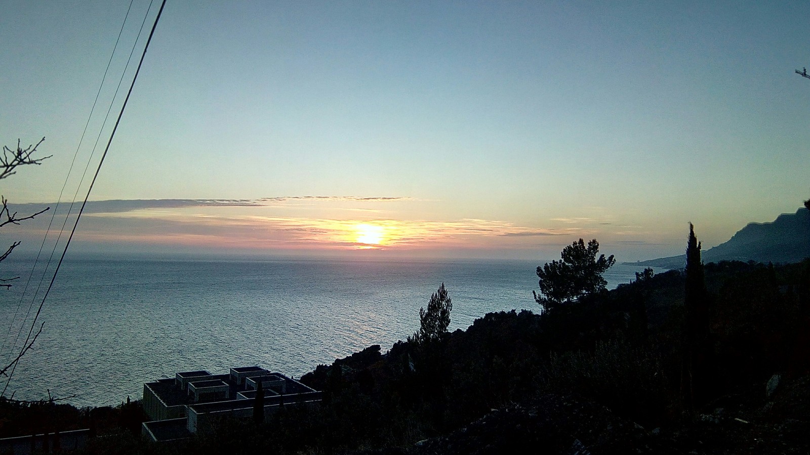 Dawn.sunset.big Yalta - My, Nature, beauty, Longpost