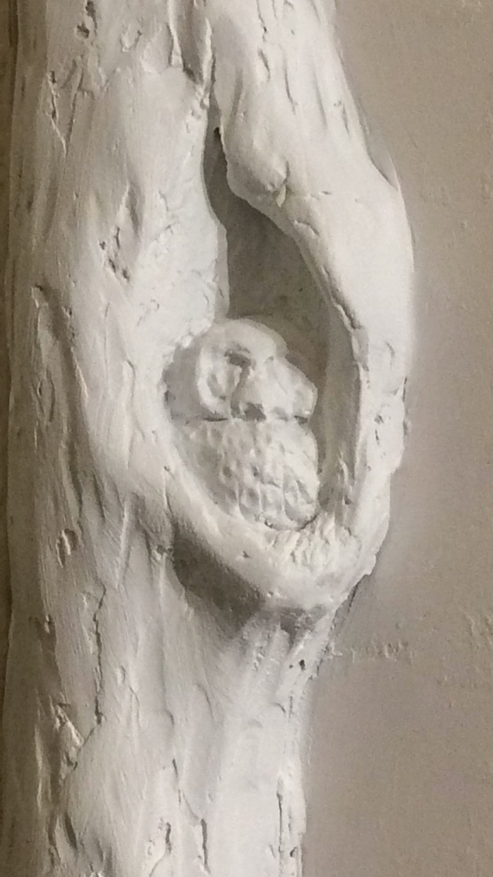 First bas-relief. - My, Bas-relief, Decorative plaster, Design, Repair, Longpost