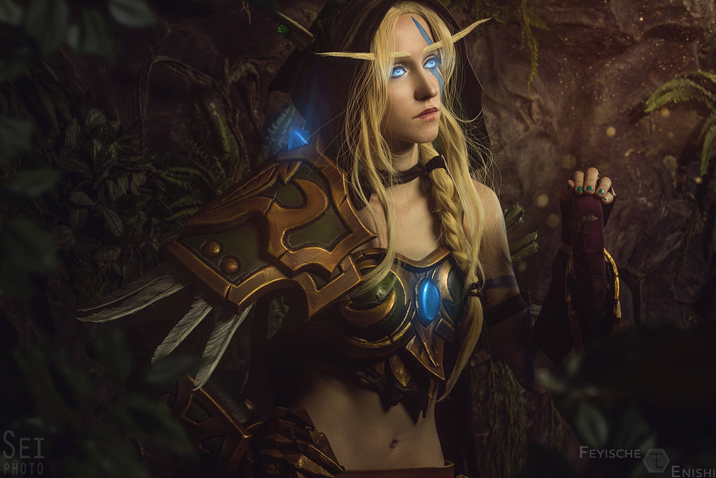 Alleria Windrunner! - Alleria Windwing, , World of warcraft, Beautiful girl, Cosplay, Longpost