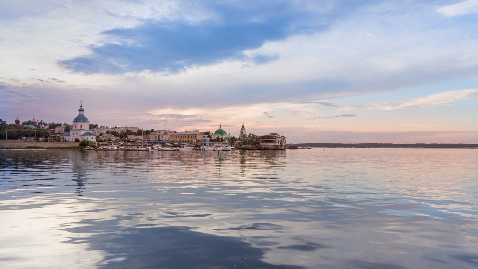 Живые фотографии Чебоксары достопримечательности река Волга