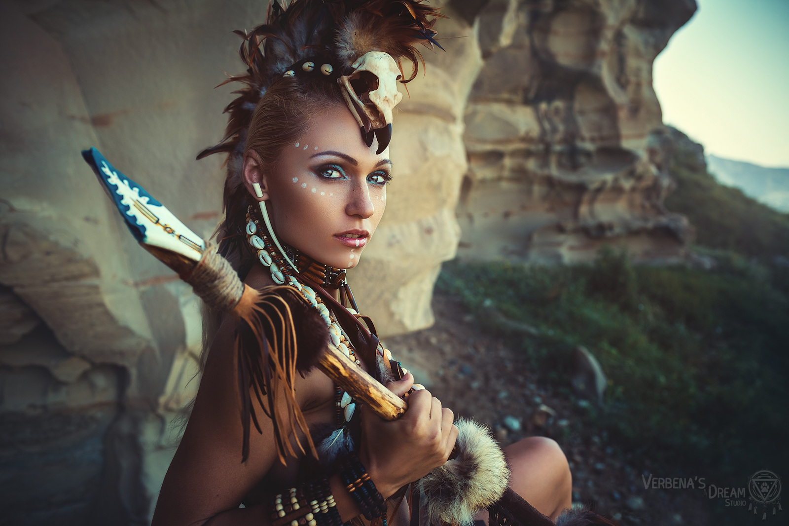 Rebellious Tribes by Verbena's Dream Studio - , Герои меча и магии, , Amazon, Barbarian, Aborigines, Cosplay, Original, Longpost