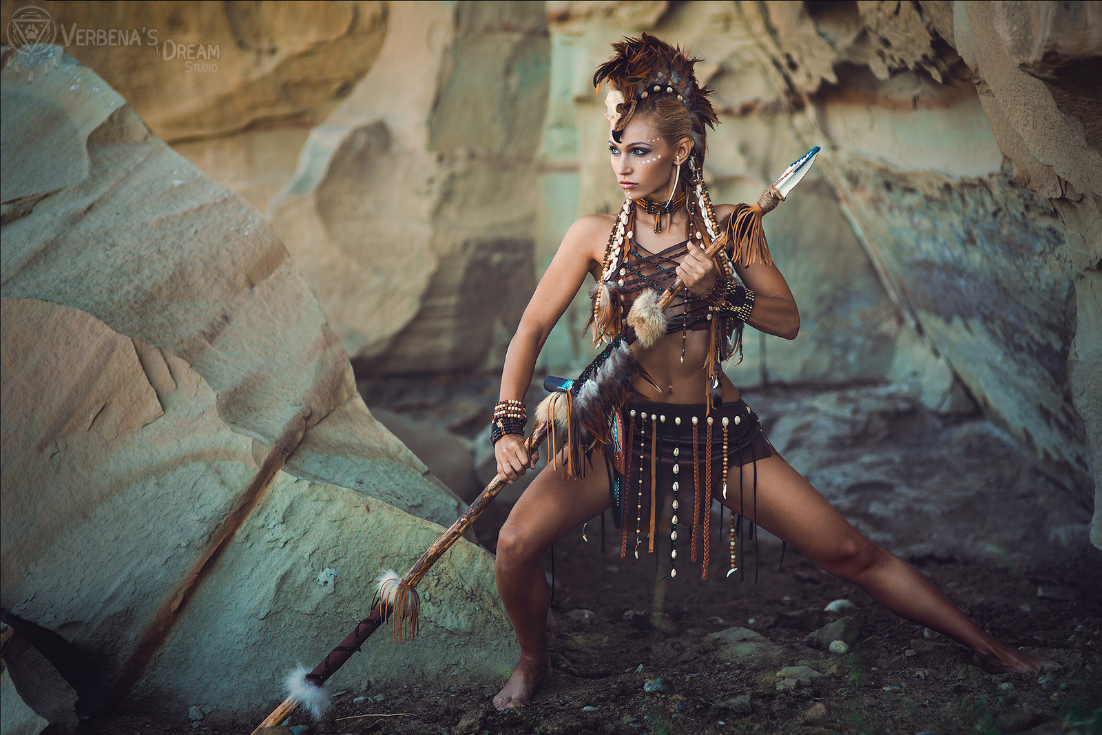 Rebellious Tribes by Verbena's Dream Studio - , Герои меча и магии, , Amazon, Barbarian, Aborigines, Cosplay, Original, Longpost