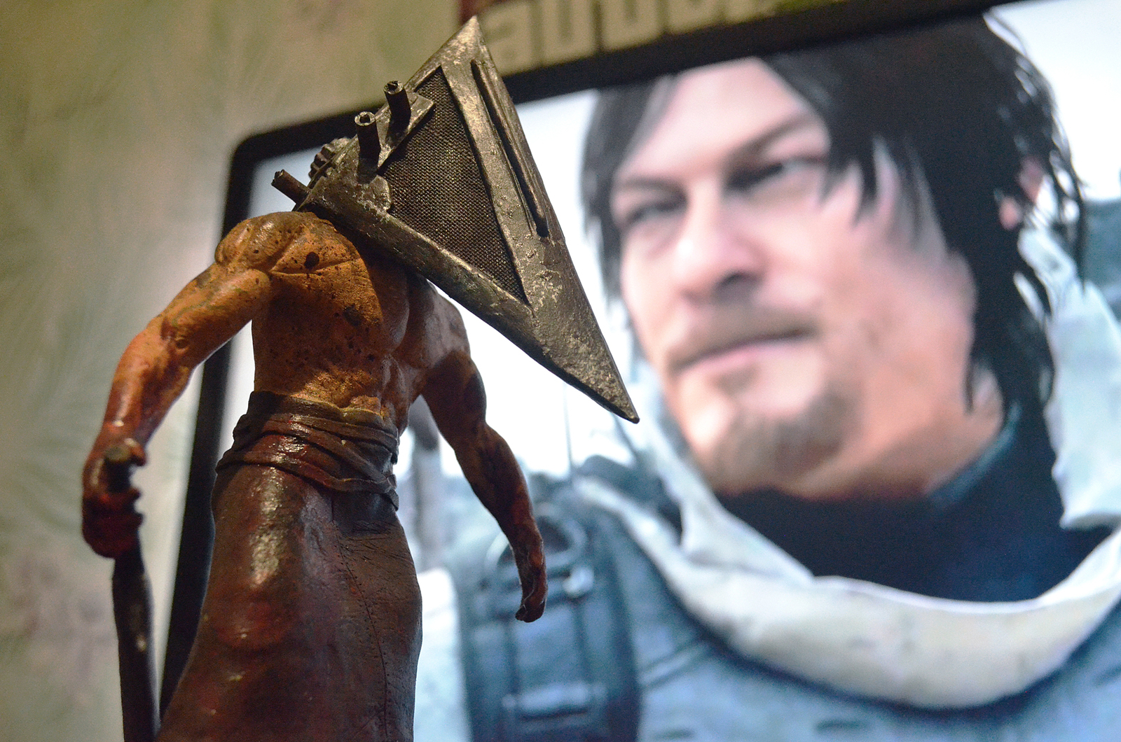 Kojima Genius, of course. - My, Kojima productions, Death stranding, Ptsilent Hills, Pyramid head, Norman Reedus, Guillermo del Toro, Playstation 4