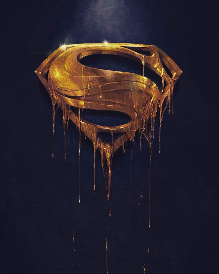 Hope is gold - Dc comics, Comics, Art, Superman, Symbol, Надежда, Symbols and symbols