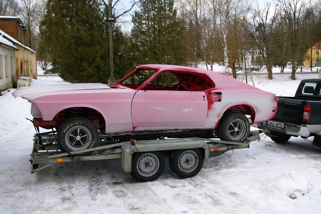 Реставрация Ford Mustang 1969 