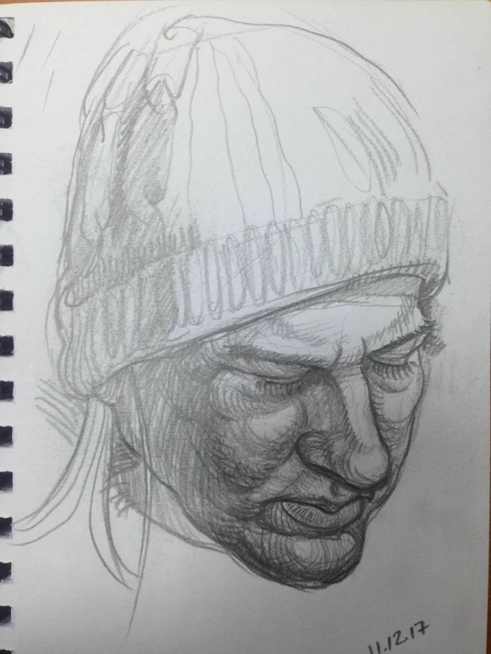 A few more sketches made recently in the subway. - My, Sketch, Painting, Sketch, Sketchbook, Portrait, Face, Metro, Longpost