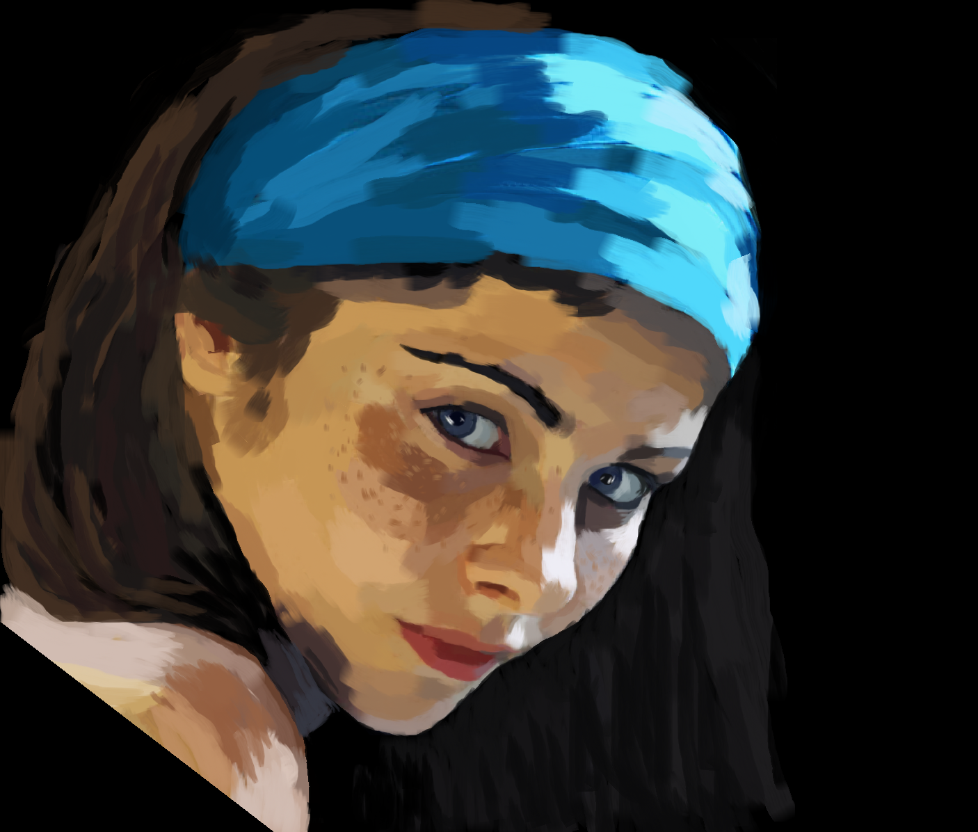 PAINt 3 - My, Paint, Portrait, Art, Longpost