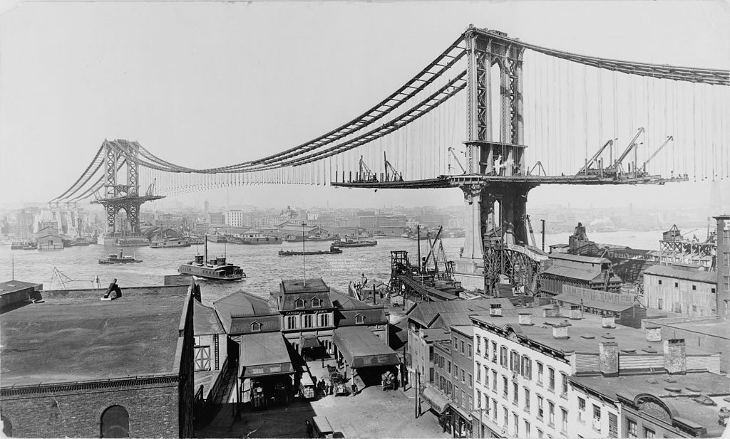 Manhattan bridge - Manhattan bridge, Longpost, Manhattan, Video, New York, New York, , Manhattan