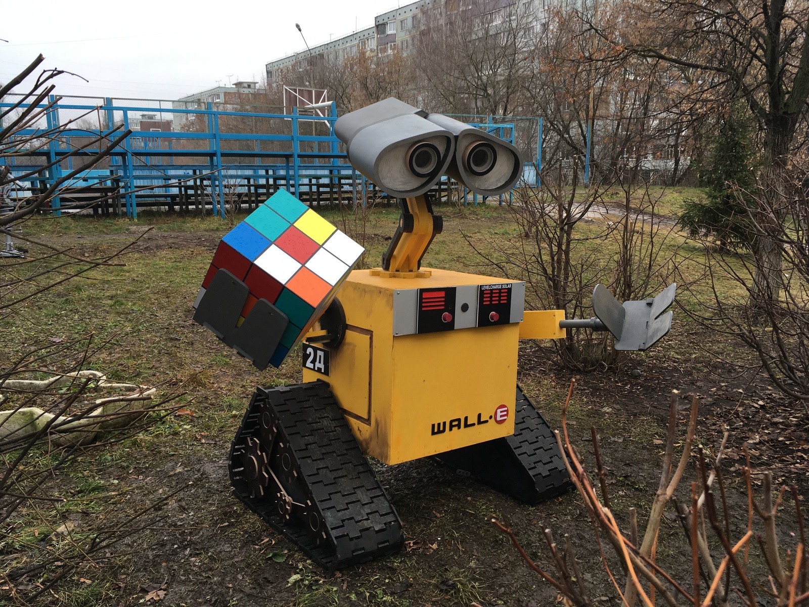 WALL-E - Моё, Валл-и, Тула, Школа, Робот