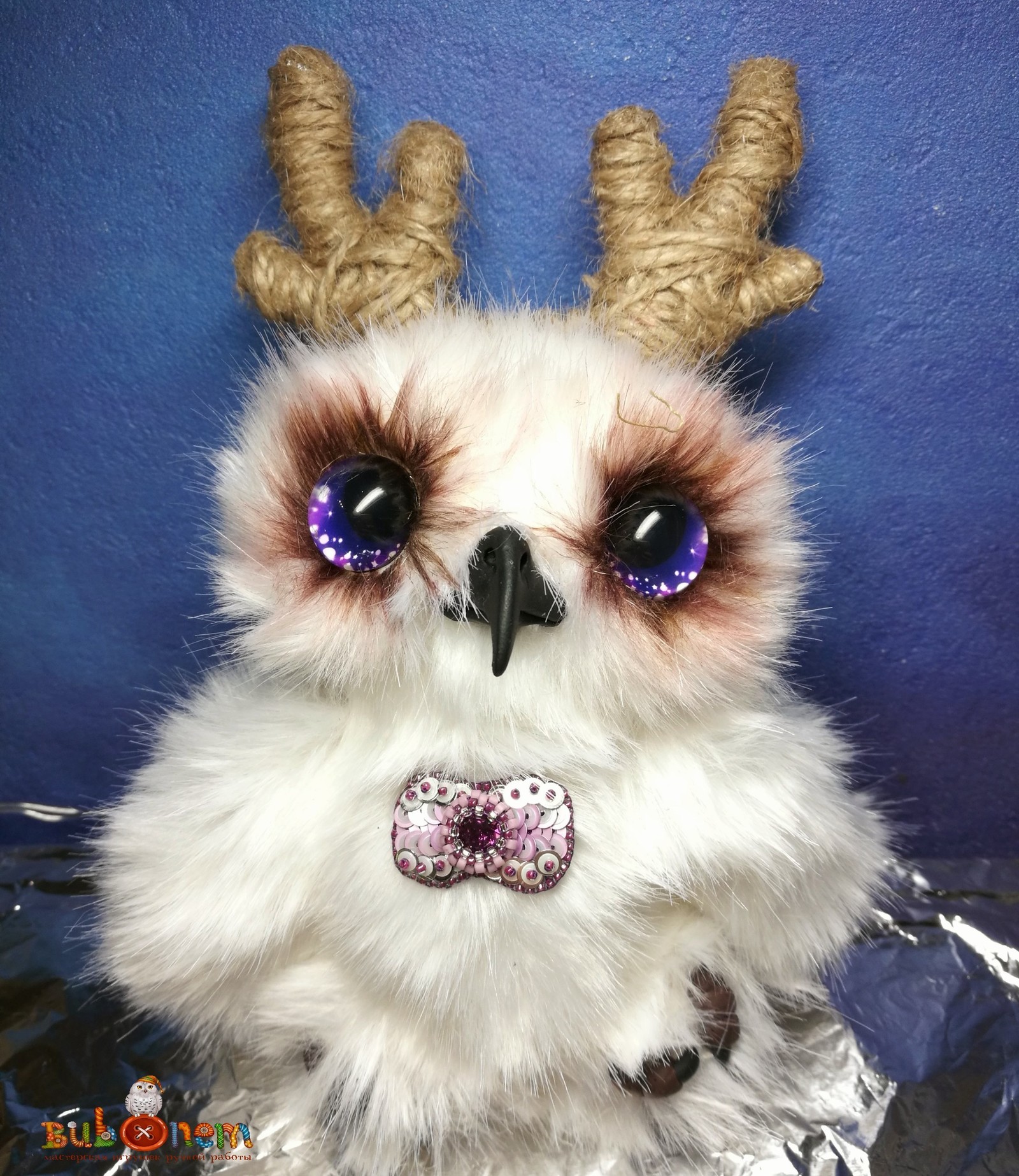 New Year's deer - New Year, Owl, Needlework with process, Handmade, Toys, With your own hands, Longpost