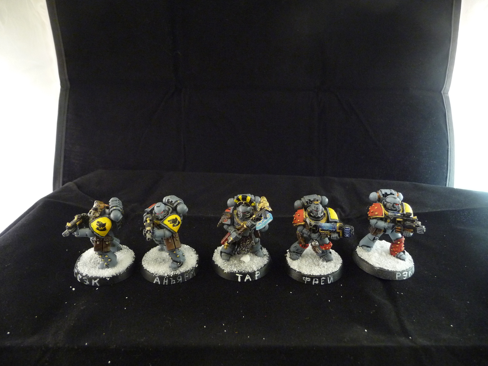 Space Wolves. - My, Warhammer 40k, Wh miniatures, Space wolves, Dreadnought, Longpost