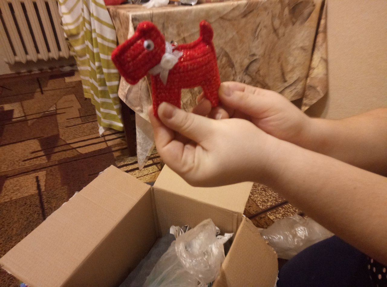 Gift from secret Santa from Troitsk - My, Gift exchange, New Year, Tag, Longpost