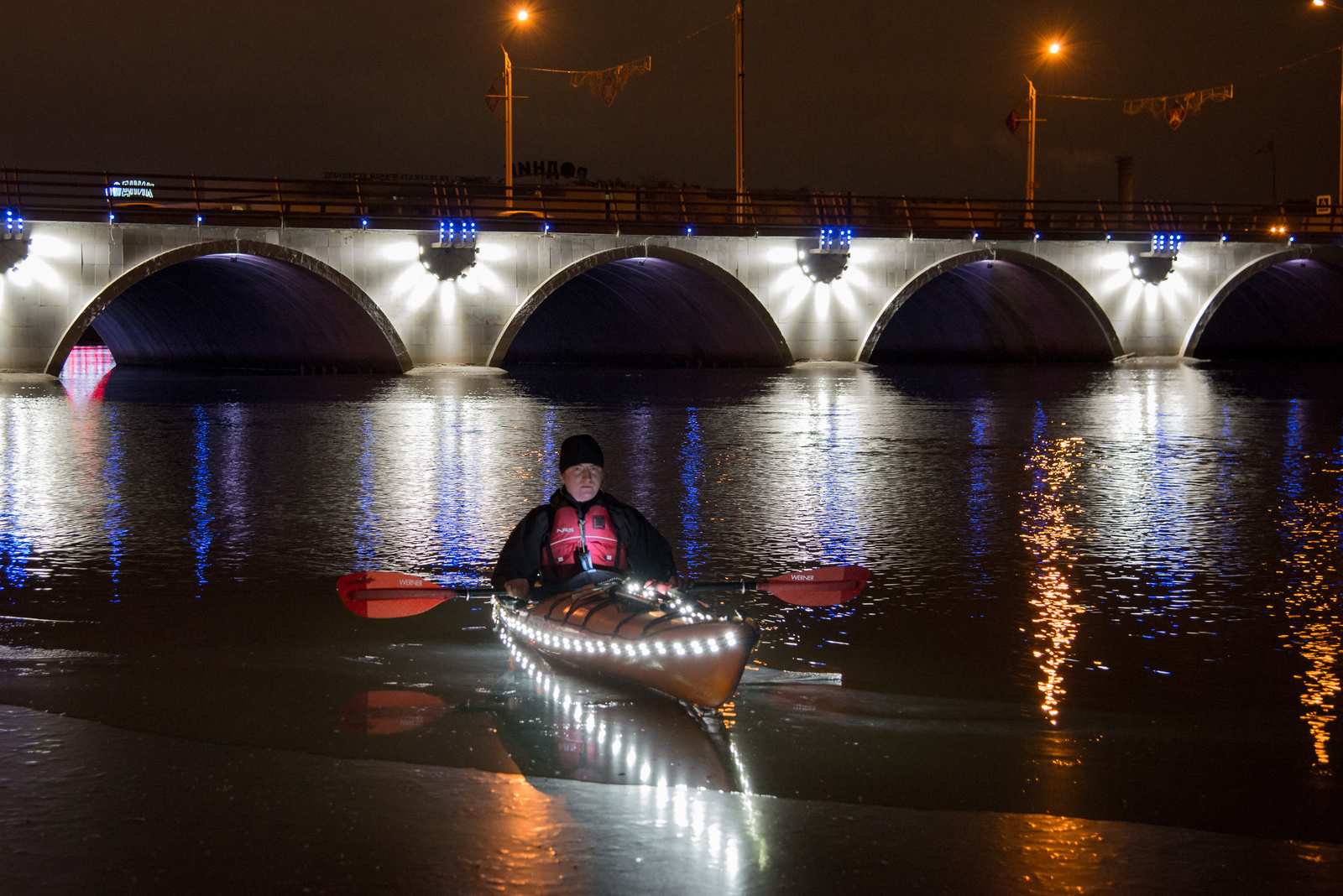 When the kayaker got bored in winter - My, , Kayak, Chelyabinsk, , Southern Urals, Kayaking, Miass River, Longpost