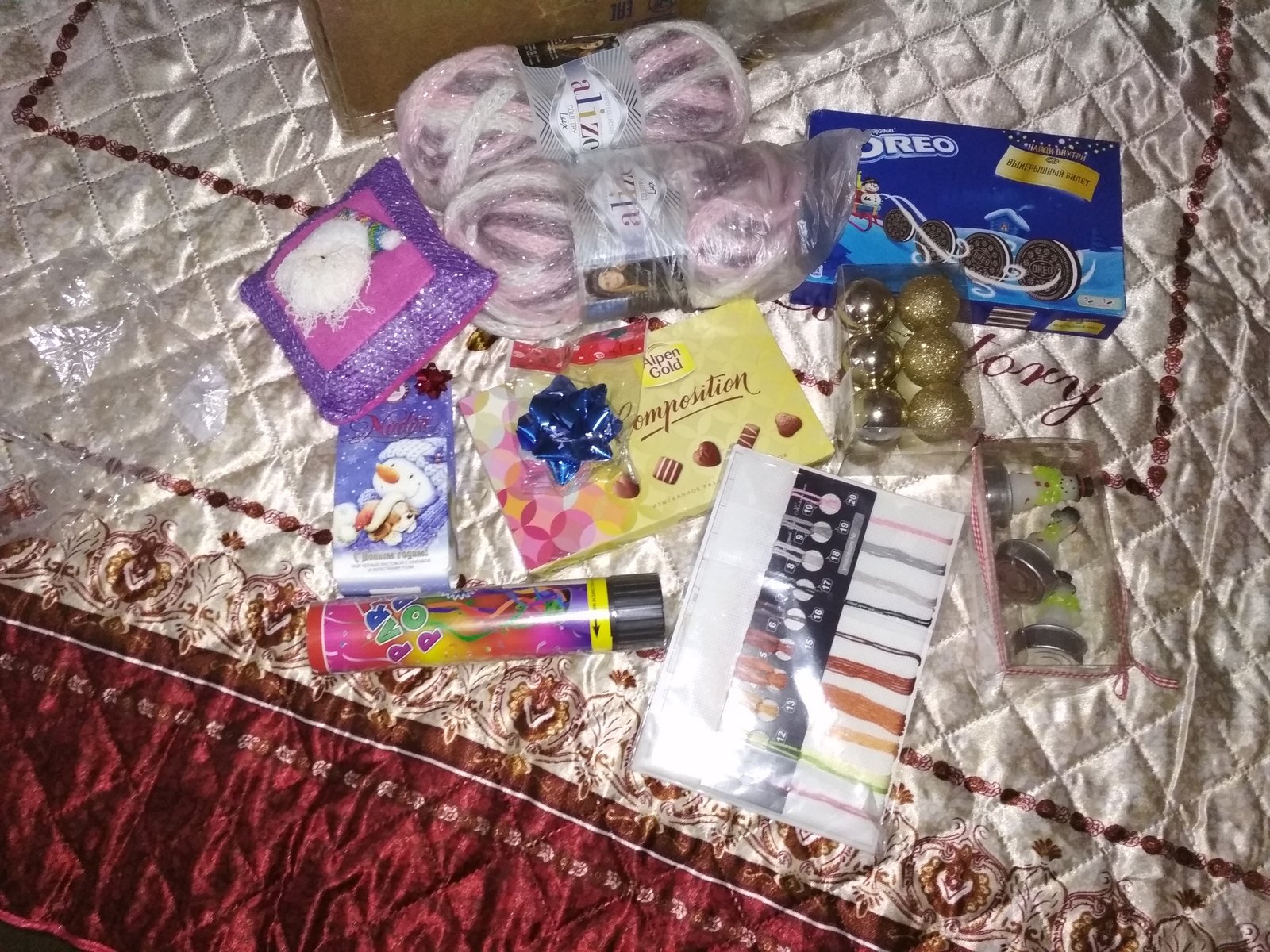 A gift from the Moscow Snow Maiden! - My, Gift exchange, Secret Santa, cat, Volgograd, Longpost