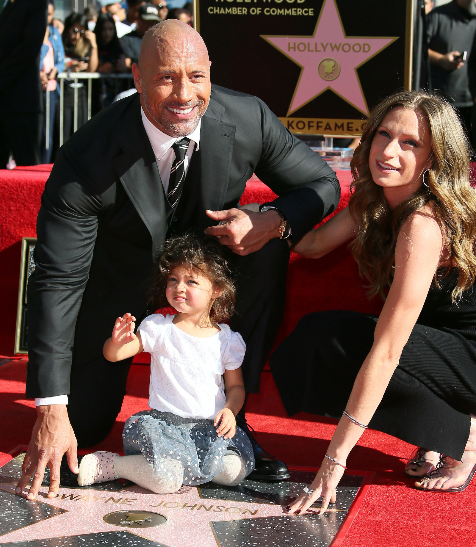 Dwayne Johnson Receives a Star on the Hollywood Walk of Fame - Dwayne Johnson, Hollywood, Movies, Walk of Fame