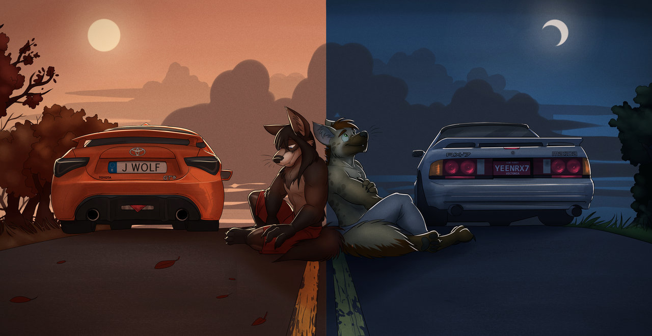 One Road - Furry, Art, Temiree