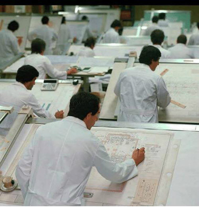 How to draw before the advent of AutoCAD and other CAD programs. - The photo, Drawing board, Autocad, By hand, Drawing, , , Longpost