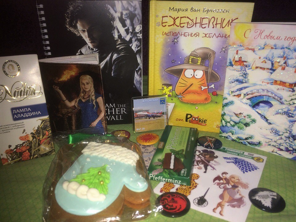 Sending New Year's happiness from Zhukovsky - My, New Year, Secret Santa, Gift exchange, Presents, Longpost, 2018, Joy, Childhood memories