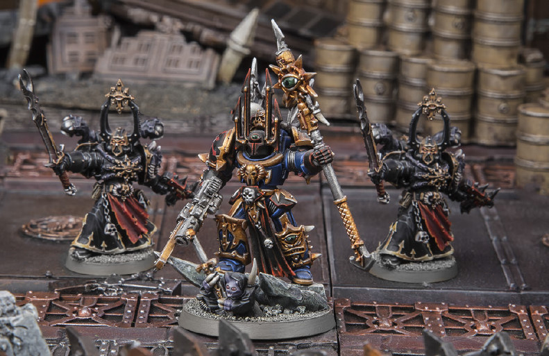 FOR CHAOS!!! - Warhammer 40k, Wh miniatures, Modeling, Chaos, Longpost