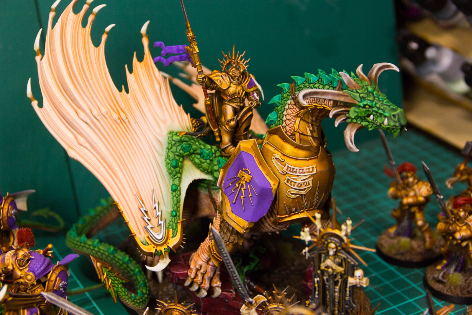 My army Stormcast Eternals from Warhammer Age of Sigmar - My, Warhammer: age of sigmar, Stormcast Eternals, Modeling, Hobby, Warhammer, Stand modeling, Painting miniatures, Longpost