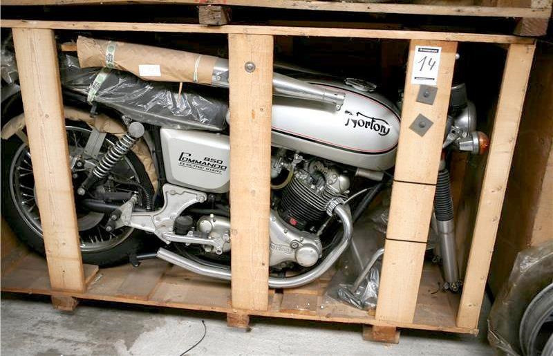 Cool find: a batch of new British motorcycles from the 70s in boxes - Moto, Motorcycles, Time capsule, Longpost