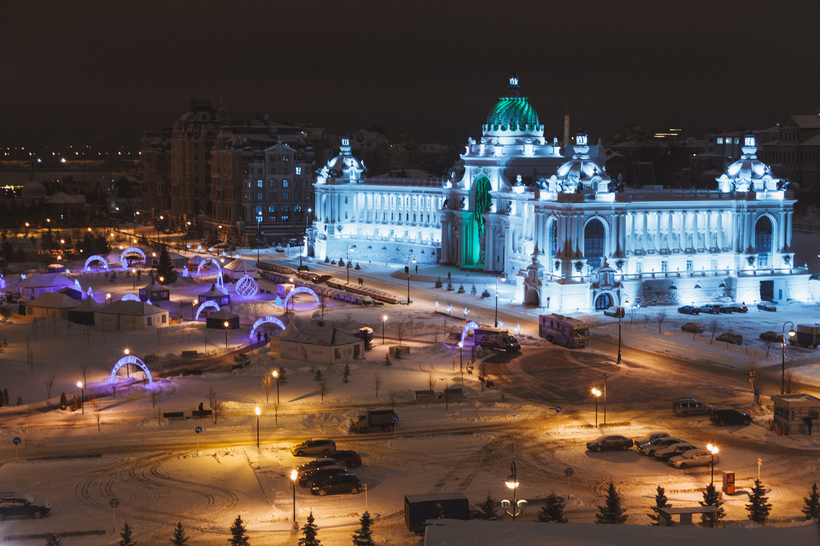 New Year's Kazan - My, New Year, Winter, Kazan, Tatarstan, Travel across Russia, December, Longpost