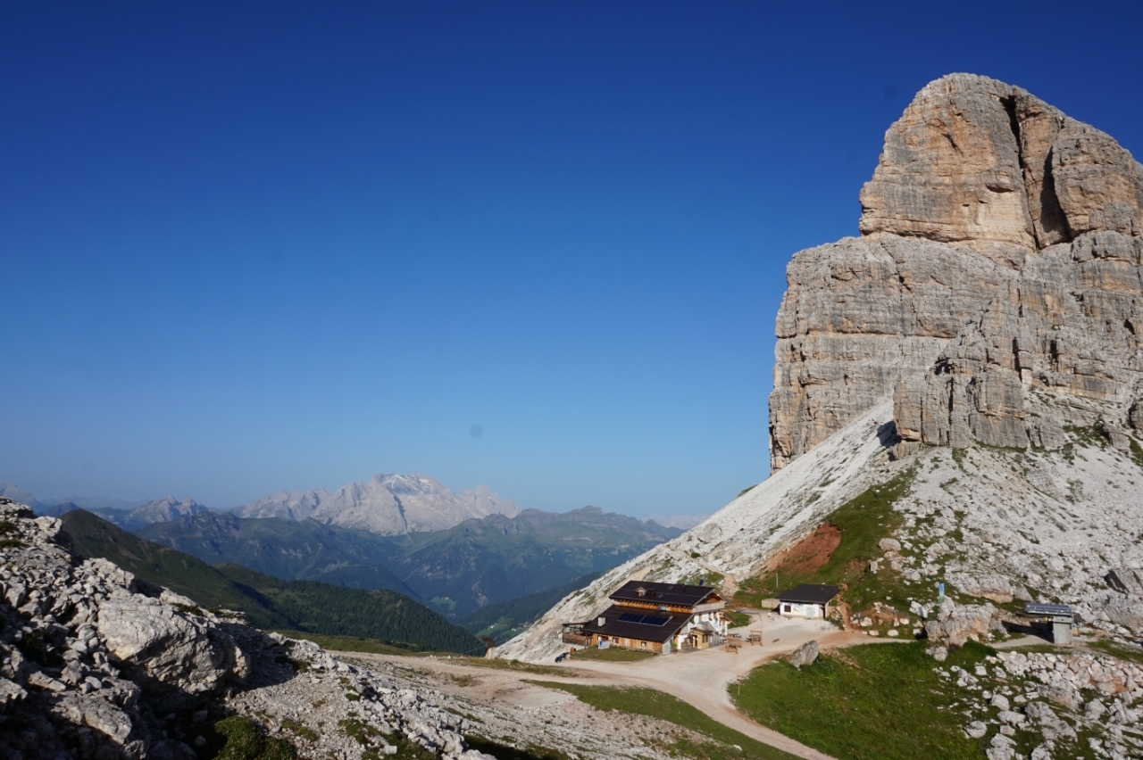 День восьмой Rifugio Averau - Riffugio Lagazuoi - Моё, Италия, Длиннопост, Альпы, Доломиты, Поход, Altaviauno