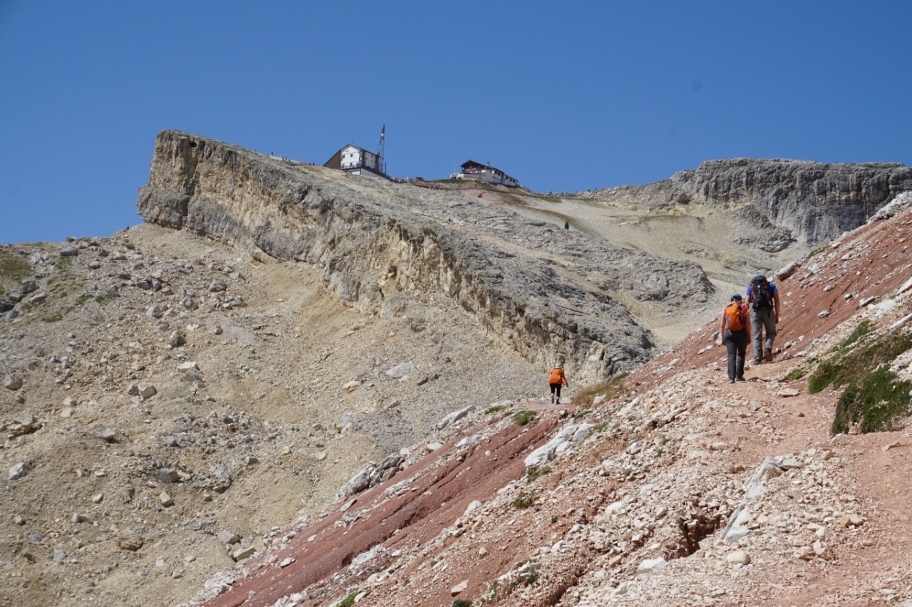 День восьмой Rifugio Averau - Riffugio Lagazuoi - Моё, Италия, Длиннопост, Альпы, Доломиты, Поход, Altaviauno