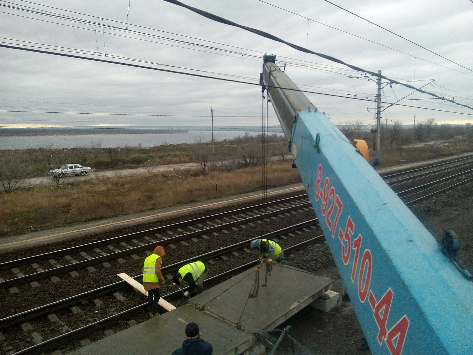 Life of a crane operator... - My, Tap, Work, Volgograd