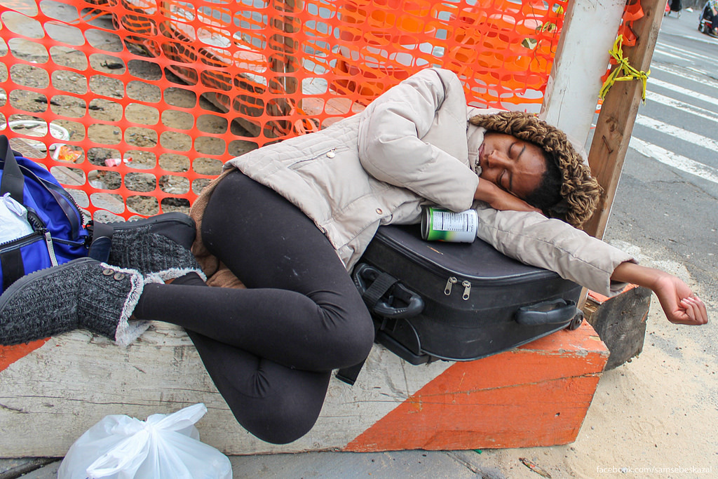 How New York is trying to solve the problem with the homeless - New York, Bum, , Longpost