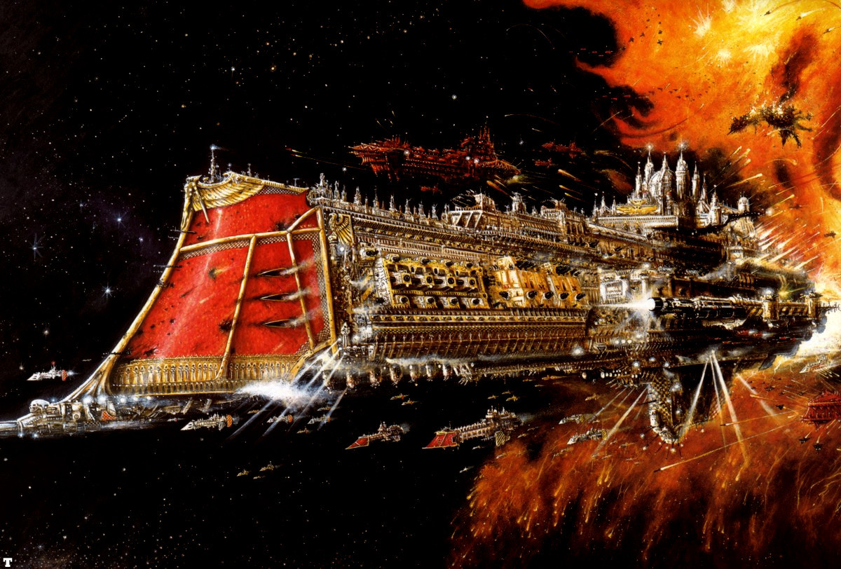 Life in the 41st Millennium: The Fleet of the Imperium - Wh back, Warhammer 40k, Imperium, Longpost