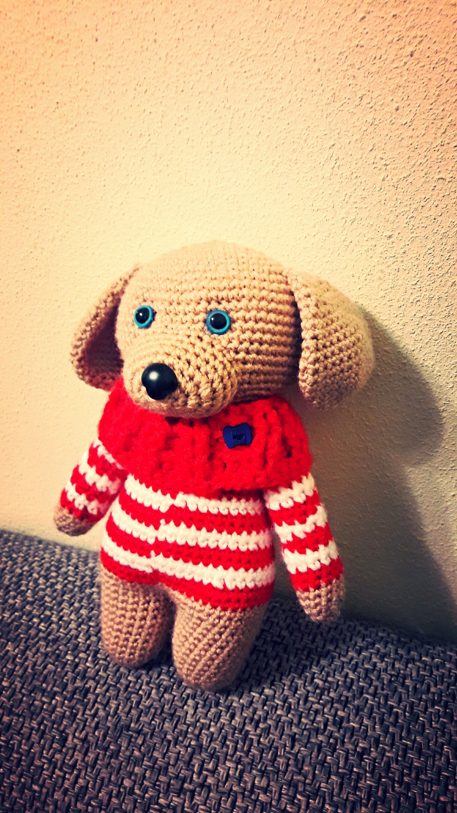 Do you love puppies? - My, Dog lovers, Amigurumi, With your own hands, Needlework without process, Longpost