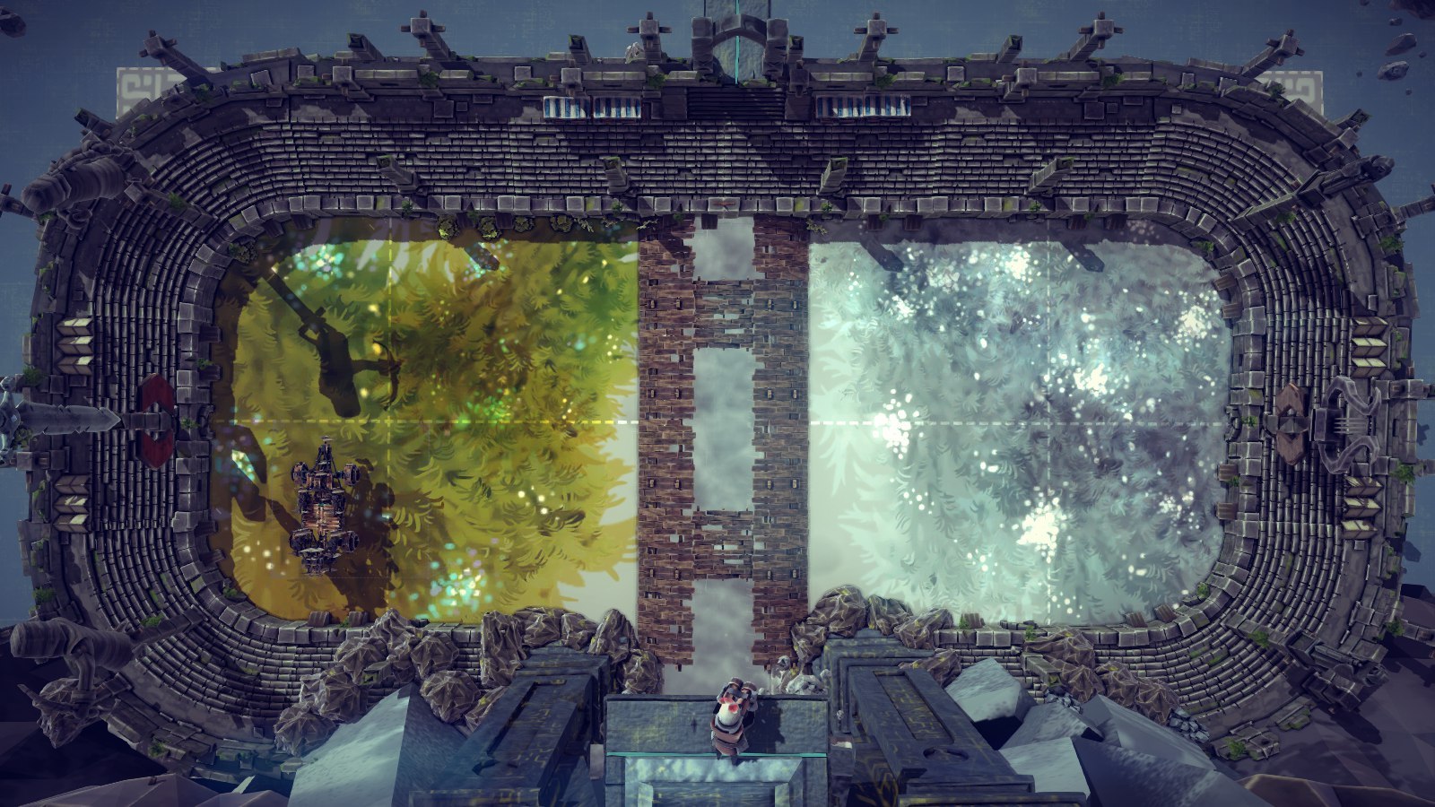 Yes, it's still a Besiege game! Level editor, examples. And it's not fashion. - Besiege, Computer games, Map editor, Games, Longpost