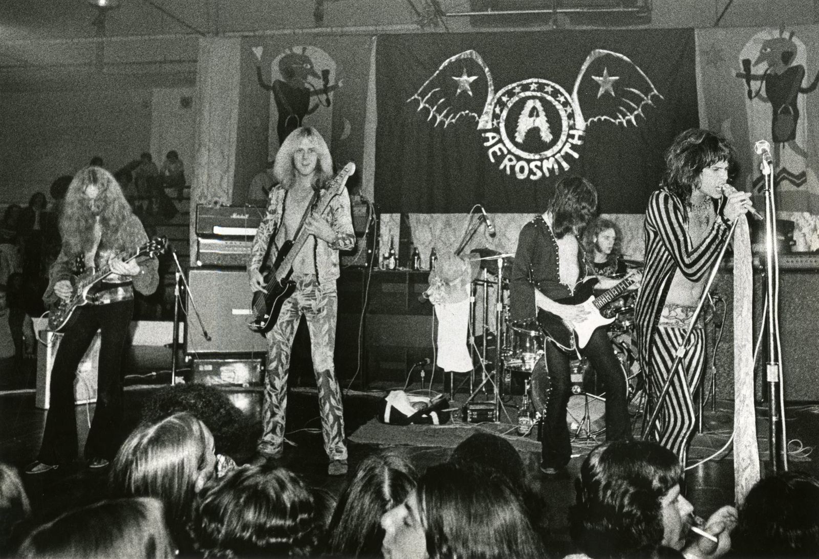 Aerosmith's first concert - Aerosmith, Rock, Concert, rock history, Humor