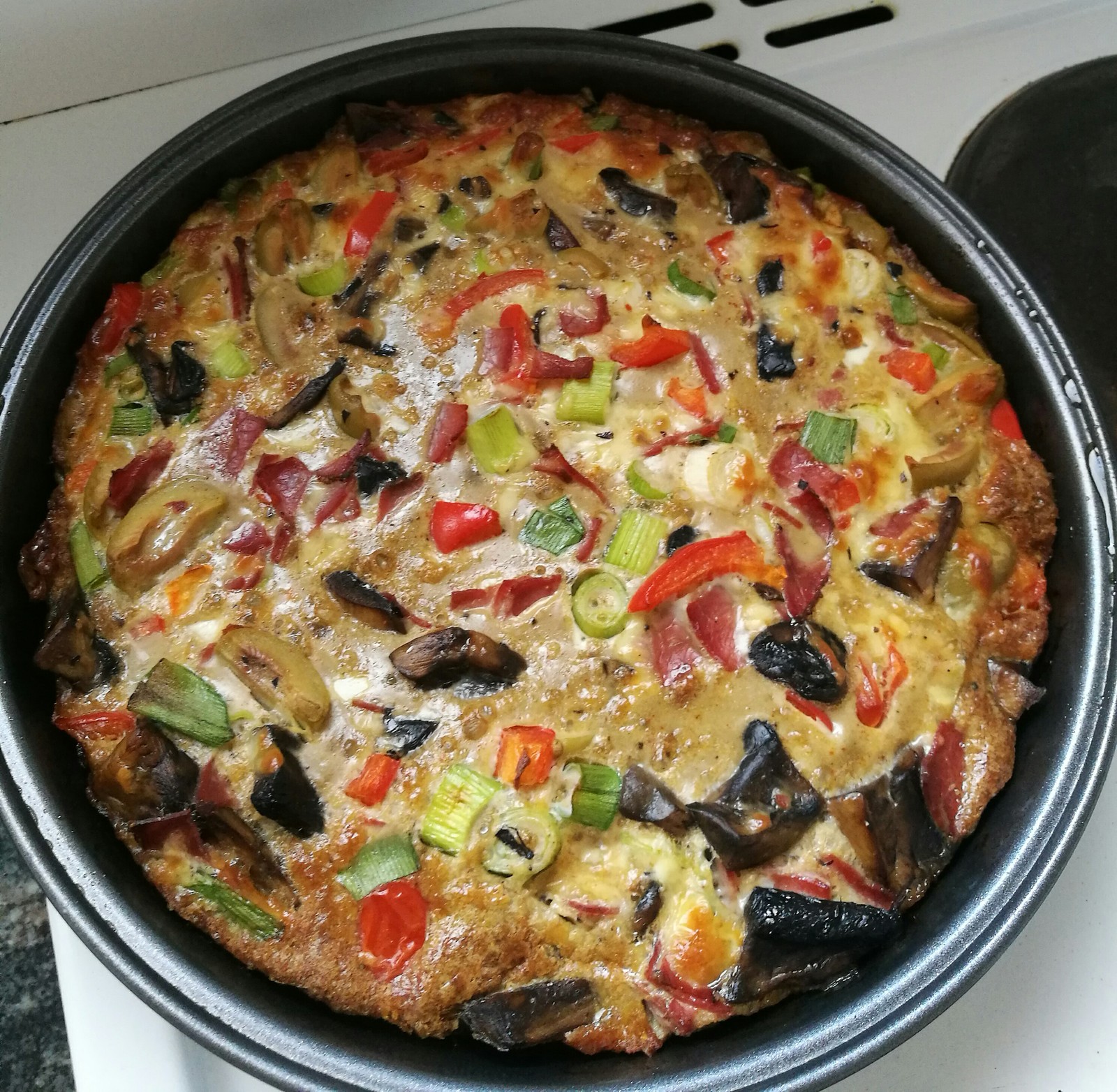 Frittata of my preparation - Frittata, Omelette, Food, Longpost