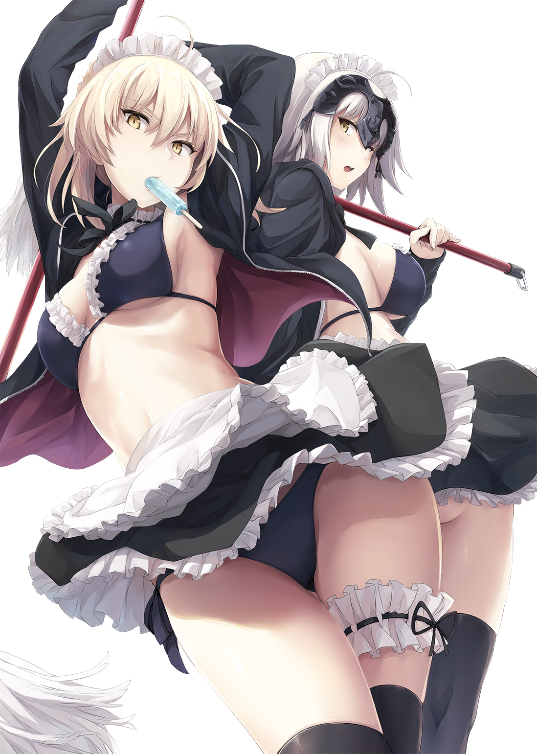 Anime Art №1234 - Аниме, Anime Art, Fate, Fate Grand Order, Saber, Saber Alter, Jeanne Alter