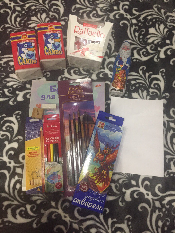 My anonymous Santa Claus - My, , Secret Santa, Gift exchange