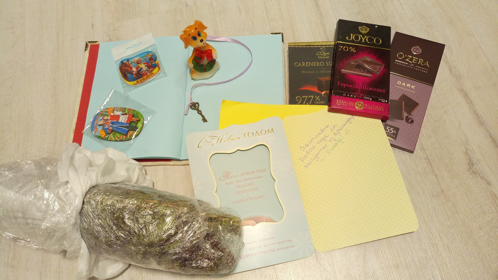 From heat to cold. Gift from Krasnodar)) - Gift exchange, Secret Santa, New Year, Longpost