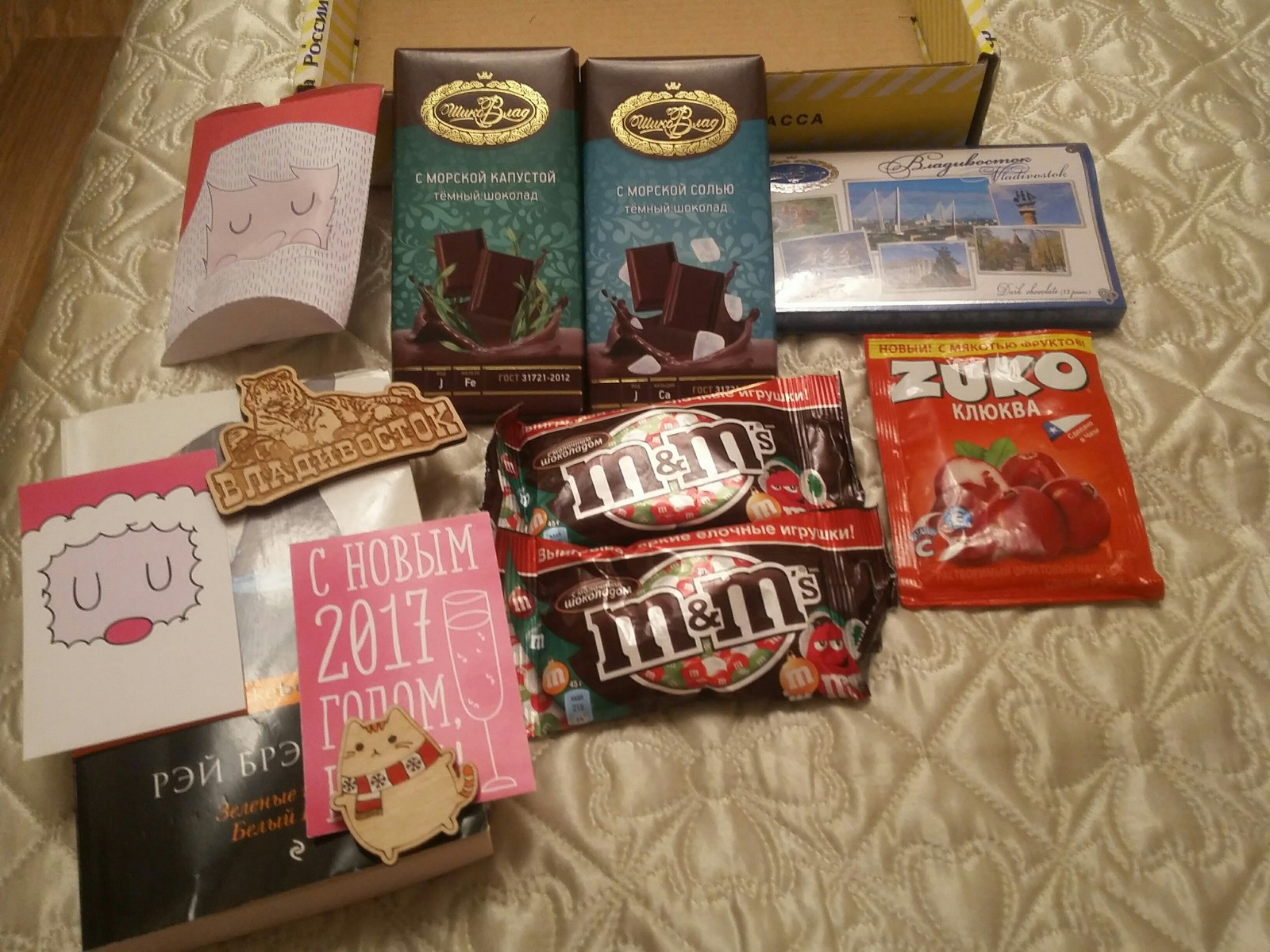 Christmas gift exchange :3 - My, Gift exchange, Secret Santa, Kroxaru, Republic of Belarus, 2018, Longpost