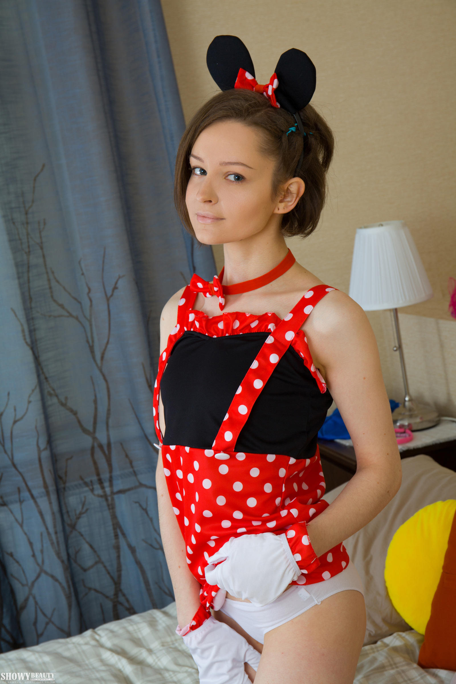 Mini Mouse - NSFW, Strawberry, Beautiful girl, Minnie Mouse, Longpost