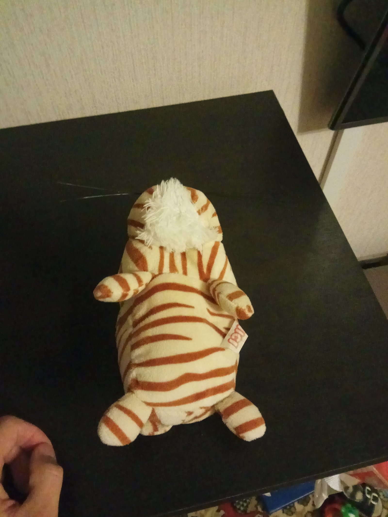 Tiger with pee on his back - My, Soft toy, Xs, Tiger, China, Oddities, Longpost