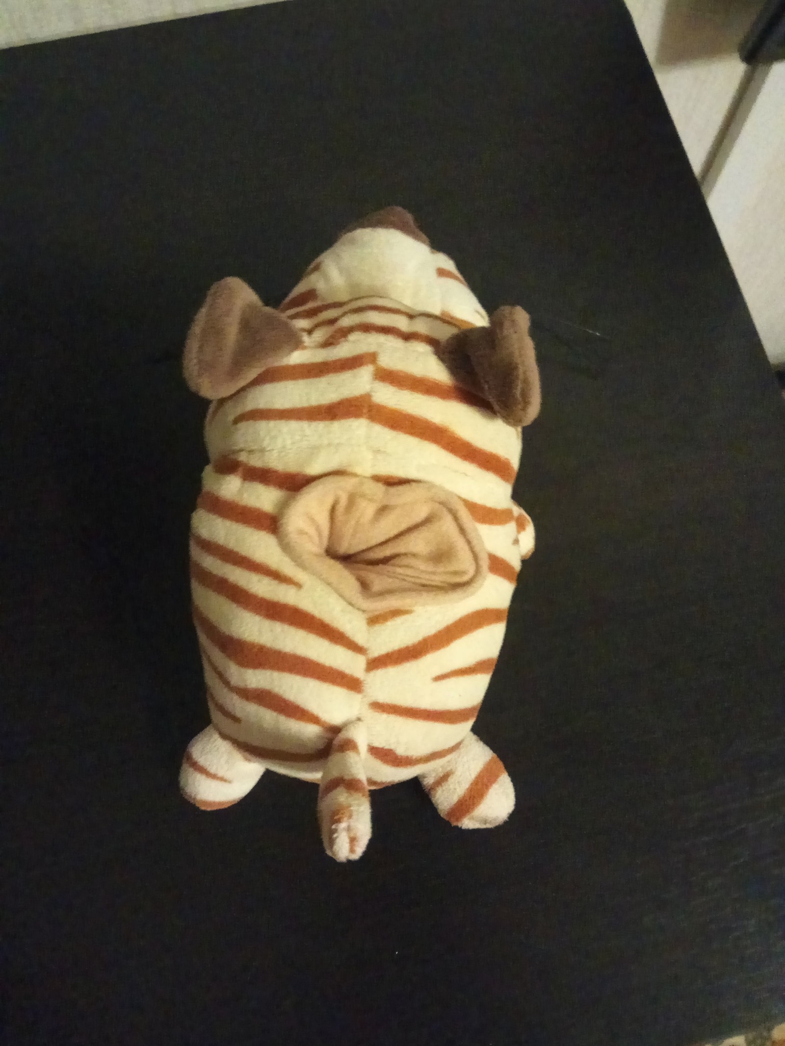 Tiger with pee on his back - My, Soft toy, Xs, Tiger, China, Oddities, Longpost