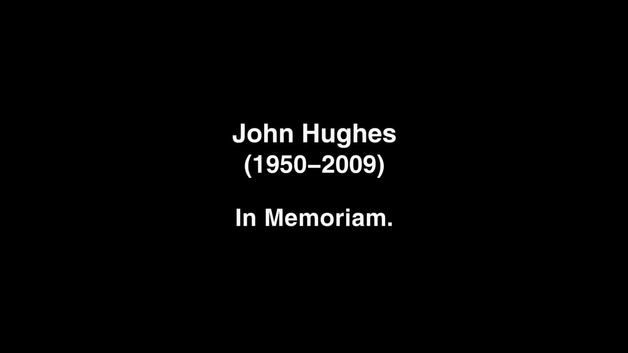 How fast time flies - John Hughes, Everlasting memory, 2009, Community, Series Community, 