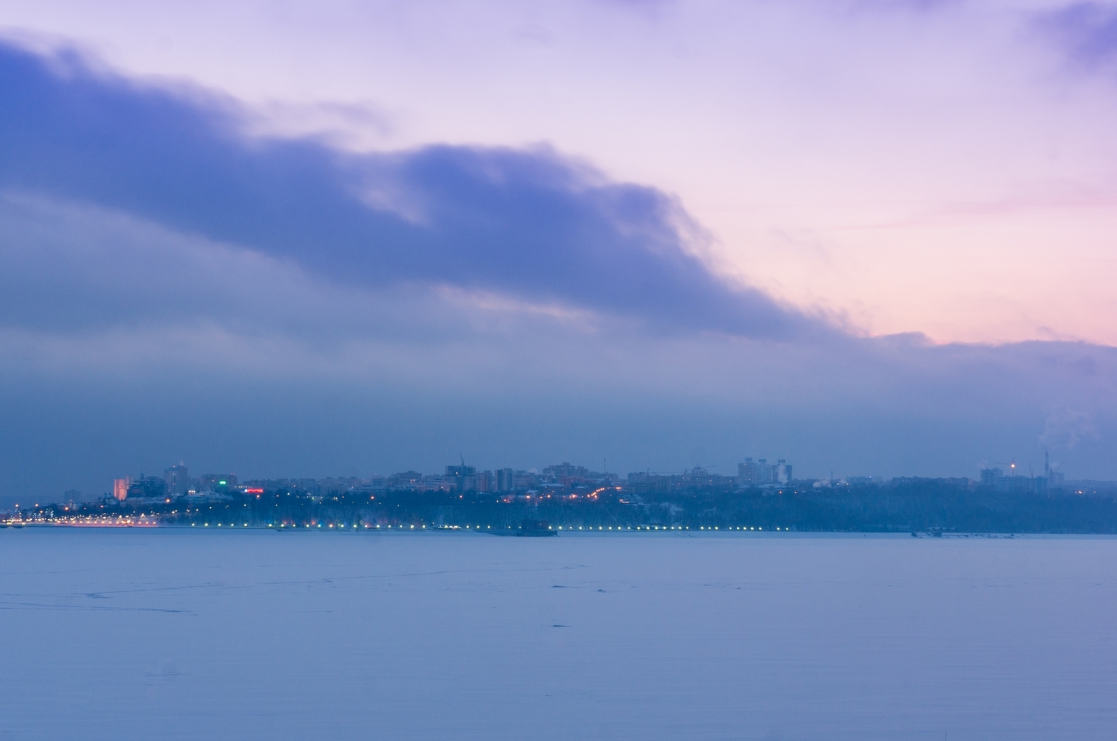 Winter Volga - My, Cheboksary, Chuvashia, Sony, Winter, Landscape, Cityscapes, Volga, Longpost, Street photography, Volga river